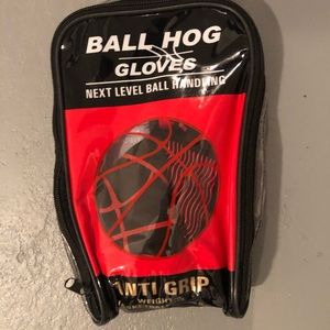 Ball handling weight gloves
